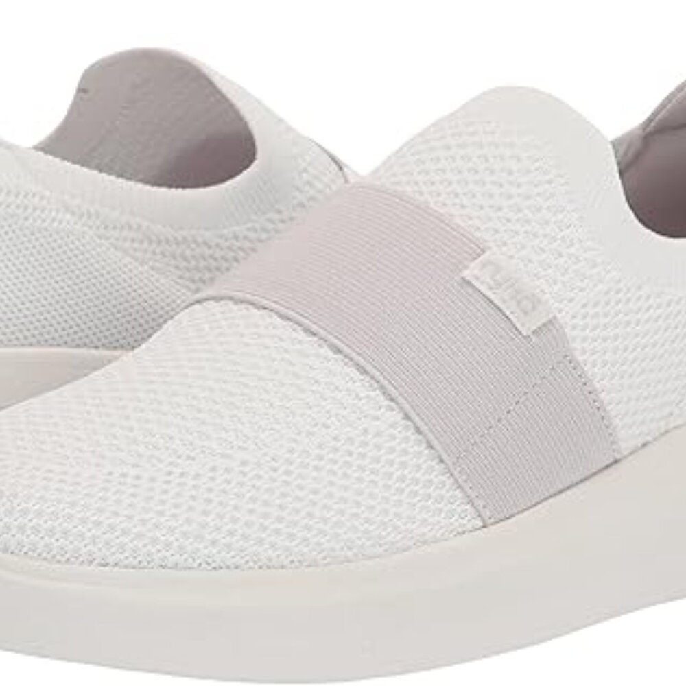 Ryka Astrid Knit SlipOn White 8.5M